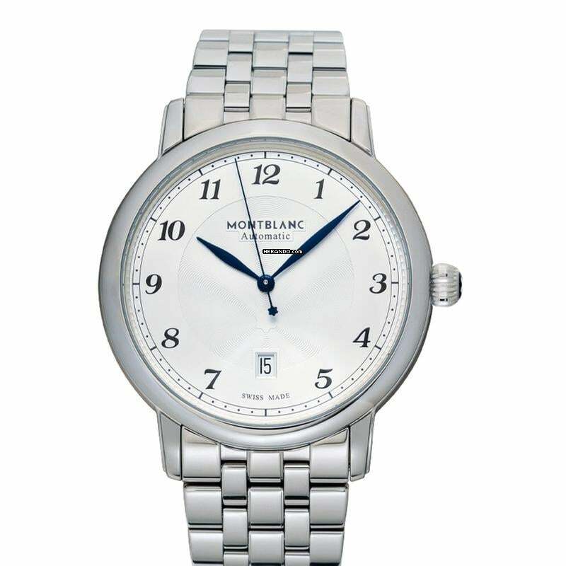  Montblanc Star 117324 - Star Legacy Automatic White Dial Stainless Steel Men's Watch </h1> 