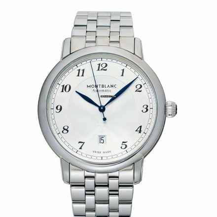  Montblanc Star 117324 - Star Legacy Automatic White Dial Stainless Steel Men's Watch </h1> 