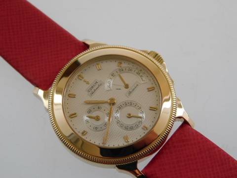  Corum Reserve De Marche 18k Gelb Gold Automatik 35 mm im Top Zustand </h1> 