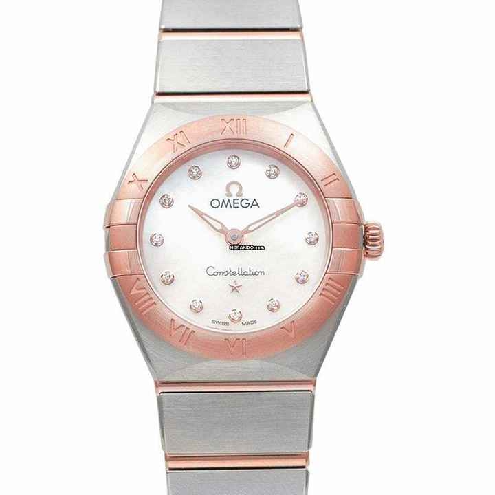  Omega Constellation 131.20.25.60.55.001 - Constellation Manhattan Quartz 25 mm Quartz White Mother Of Pearl Di </h1> 