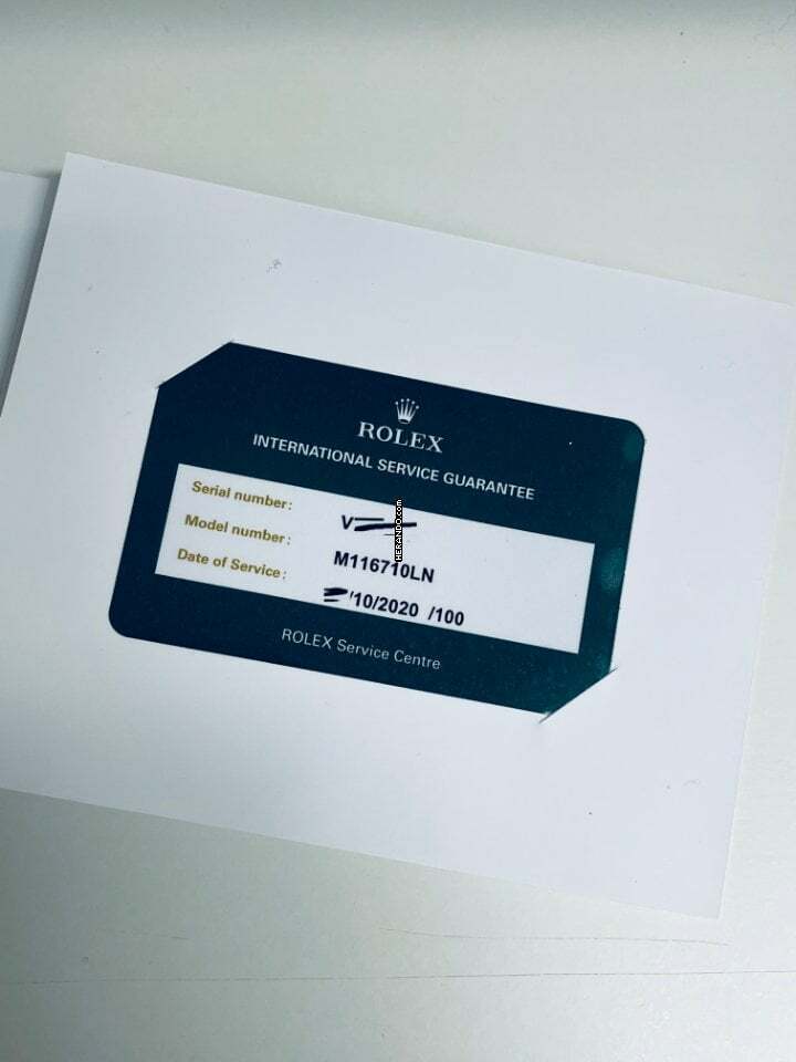 Thumbnail von Rolex GMT-Master II NEW/NOS & LC100 - 04/2010 - FULL SET