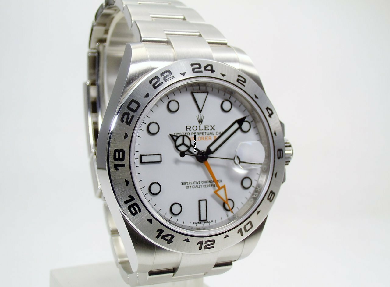  Rolex Explorer II 216570 ZB weiß (05/2021) 