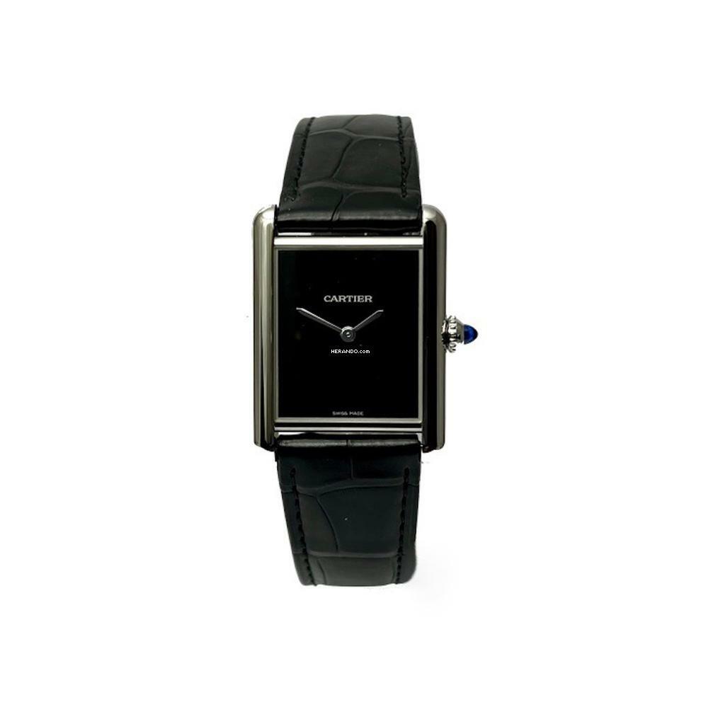  Cartier Tank Must Black Cartier LM Edelstahl </h1> 