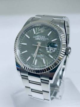 Rolex Datejust 36 Palms / Palme / Olive - 05/2022