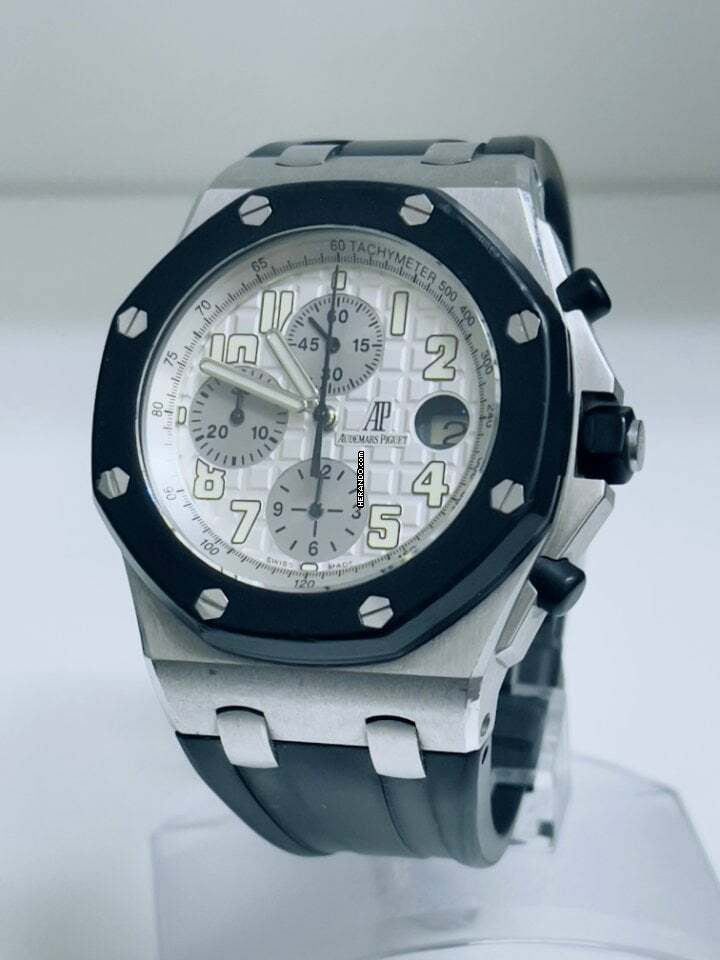  Audemars Piguet Royal Oak Offshore Chronograph 2011 - Silver/White - EU Full Set 