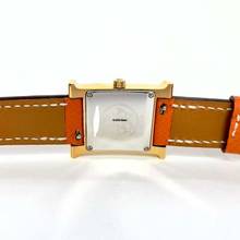 Thumbnail von Hermès Heure H 25mm Two Tone 0.91TCW DIAMONDS Hermes Double Tour Band  Watch </h1>