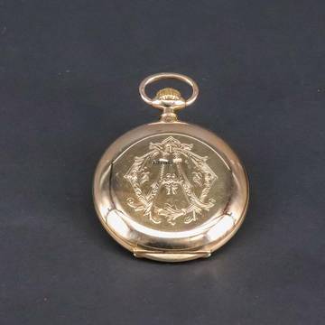  A. Lange & Söhne Glashütte 1A Taschenuhr 18KT. Inkl. Stammbuchauszug SAMMLERZUSTAND 