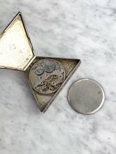 Thumbnail von Freemason Pocket Watch 1925 Solid Silver - MoP Dial - Solvill - Mother of Pearl Freimaurer