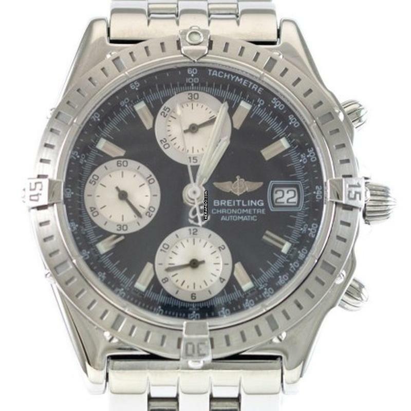 Breitling Chronomat 38 gebraucht Edelstahl Revision Ref. A13352 </h1>