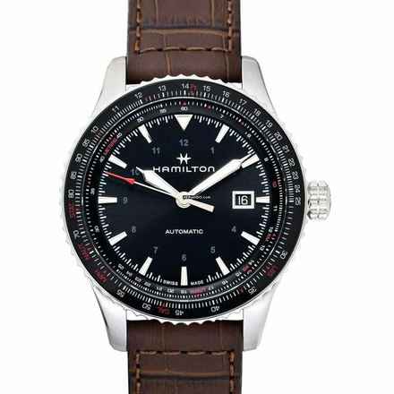  Hamilton Khaki Aviation H76615530 - Khaki Aviation Automatic Black Dial Stainless Steel Men's Watch </h1> 