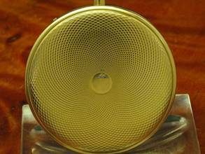 Thumbnail von 18kt 750 Gold Open Face Taschenuhr Viertel-repetition </h1>