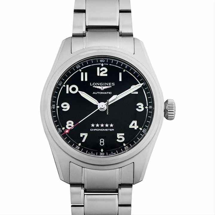  Longines Spirit L34104536 - Longines Spirit Automatic Black Dial Stainless Steel Men's Watch </h1> 