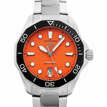  TAG Heuer Aquaracer WBP201F.BA0632 - Aquaracer Automatic Orange Dial Stainless Steel Men's Watch </h1> 