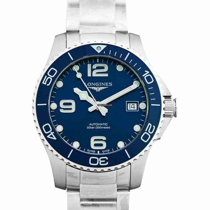  Longines HydroConquest L37804966 - HydroConquest Automatic Blue Dial Stainless Steel Men's Watch </h1> 