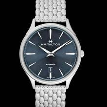 Thumbnail von Hamilton Jazzmaster Thinline H38525141 - Jazzmaster Automatic Blue Dial Stainless Steel Men's Watch </h1>