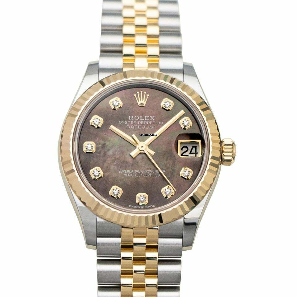 Rolex Datejust 31 278273-0024 - Datejust Automatic Mother of pearl Dial Stainless Steel Ladies Watch </h1>