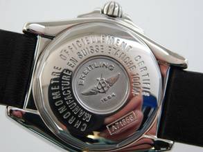 Thumbnail von Breitling Galactic 32 Cockpit Lady / Galactic 32 mit Diamantzifferblatt und allen original Papieren </h1>