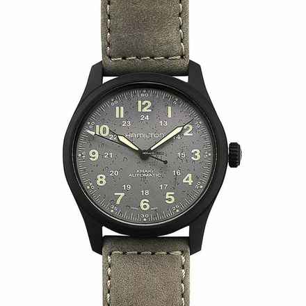  Hamilton Khaki Field Titanium H70215880 - Khaki Field Automatic Grey Dial Titanium Men's Watch </h1> 