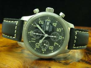 Thumbnail von Zeno-Watch Basel NC Pilot Edelstahl Automatic Herrenuhr / Fliegeruhr / Ref 9557 </h1>