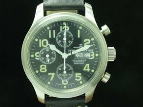 Thumbnail von Zeno-Watch Basel NC Pilot Edelstahl Automatic Herrenuhr / Fliegeruhr / Ref 9557 </h1>