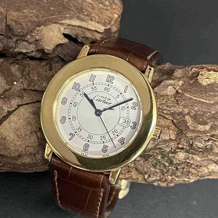  Cartier must de Cartier - 925 Silber - vergoldet Ref. 1800 1 </h1> 