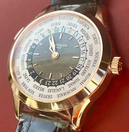  Patek Philippe World Time 5230R-012 World Time Roségold Deutsch NEU Box + Papiere aus 10/2022 letzte Auslieferung </h1> 