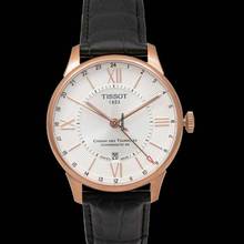 Thumbnail von Tissot Chemin de Tourelles T099.429.36.038.00 - T-Classic Chemin Des Tourelles Powermatic 80 Gmt Automatic Silver Dia </h1>