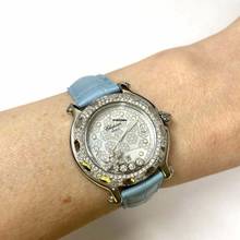 Thumbnail von Chopard Happy Sport 32mm Quartz Steel 0.94TCW Diamond Watch </h1>