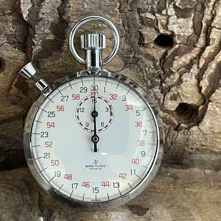  Breitling Stoppuhr 55mm aus Edelstahl - Taschen Chronograph - Kaliber 321 </h1> 