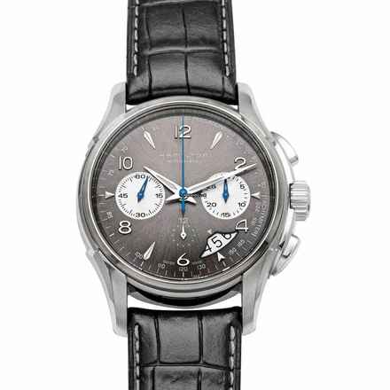  Hamilton Jazzmaster Auto Chrono H32656785 - Jazzmaster Automatic Black Dial Stainless Steel Men's Watch </h1> 