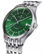 Thumbnail von Perrelet Weekend Classic GMT Stahlband optional schwarz weiss und grün