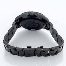 Thumbnail von Longines Conquest L37262966 - Longines Conquest Quartz Blue carved Dial Black PVD coating Men's Watch </h1>