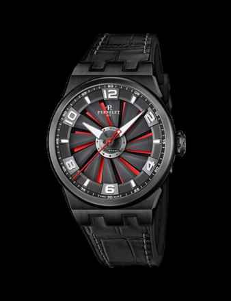  Perrelet Turbine Evo Red optional in Blue Lederband 