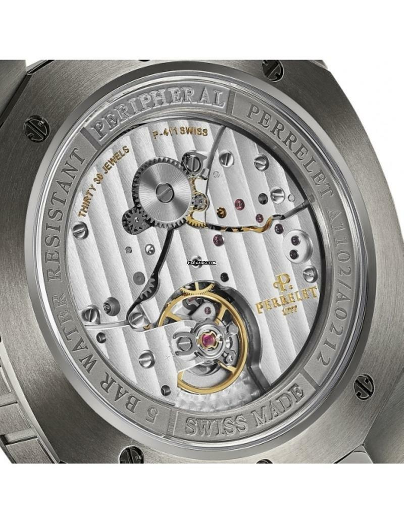 Thumbnail von Perrelet Lab Peripheral Date PVD Black