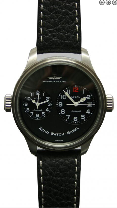 Zeno Watch Basel Dualtimer 47,5mm