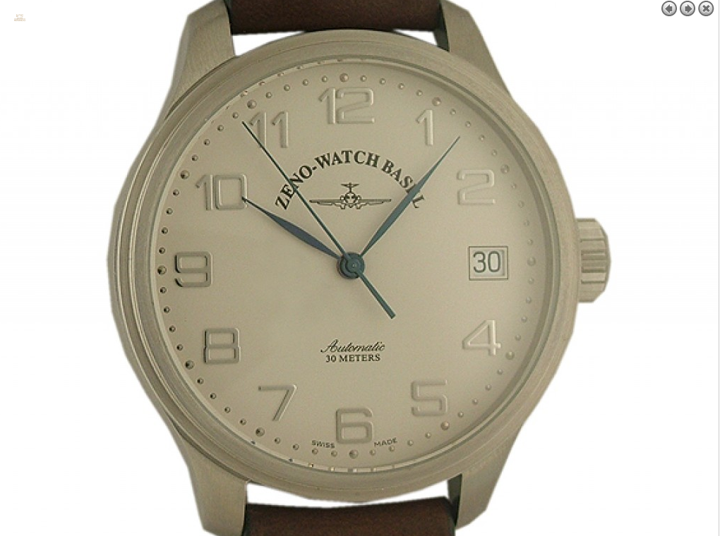 Zeno Watch Basel Oversized Retro Automatic limitiert 47mm 