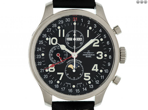 Thumbnail von Zeno Watch Basel Chronograph Vollkalender Mondphase 47mm