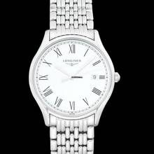 Thumbnail von Longines Lyre L48594116 - Longines Lyre Quartz White Dial Stainless Steel Men's Watch </h1>