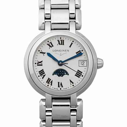  Longines PrimaLuna L81154716 - PrimaLuna Quartz Silver Dial Ladies Watch </h1> 