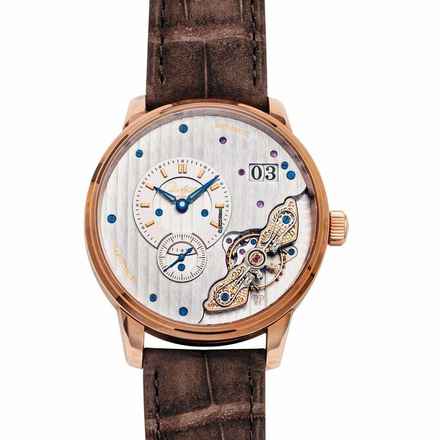  Glashütte Original PanoMaticInverse 1-91-02-01-05-30 - PanoMaticInverse Automatic Silver Dial 18kt Rose Gold Men's Watch </h1> 
