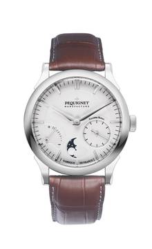 Pequignet Paris Royale Opalweiss Moonphase 