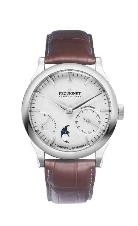  Pequignet Paris Royale Opalweiss Moonphase 