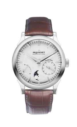  Pequignet Paris Royale Opalweiss Moonphase 