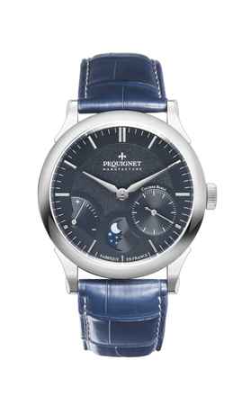  Pequignet Paris Royale Blue Moonphase 