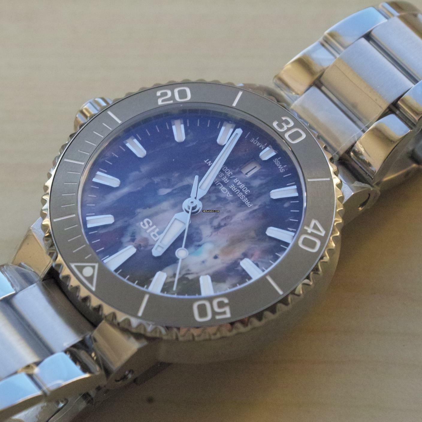 Thumbnail von Oris Aquis Date Upcycle FULL SET