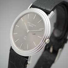 Thumbnail von Jean Lassale SUPER Ultra Flat 3mm Cal. 1200 WG18k/750 Calatrava collectors watch Ultra Rare </h1>