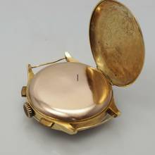 Thumbnail von Minerva Vintage Telemetre Chronograph Gold 18k/750 very rare