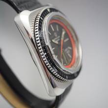 Thumbnail von Favre-Leuba Deep Blue Vintage Automatik Stahl/Leder