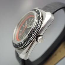 Thumbnail von Favre-Leuba Deep Blue Vintage Automatik Stahl/Leder