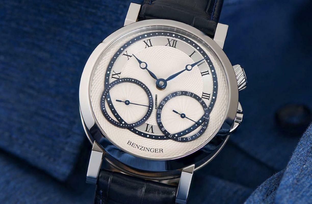 Benzinger GAP 1 Ocean mit eigenem Manufakturkaliber handguillochiert